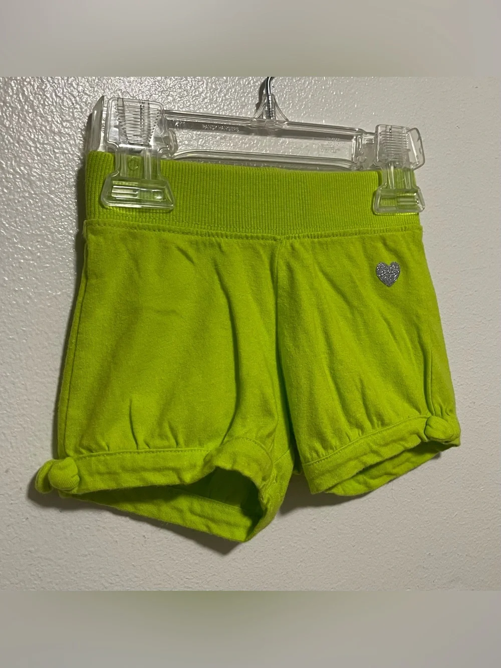 Oshkosh B’gosh Lime Green Knit Elastic Waist Shorts